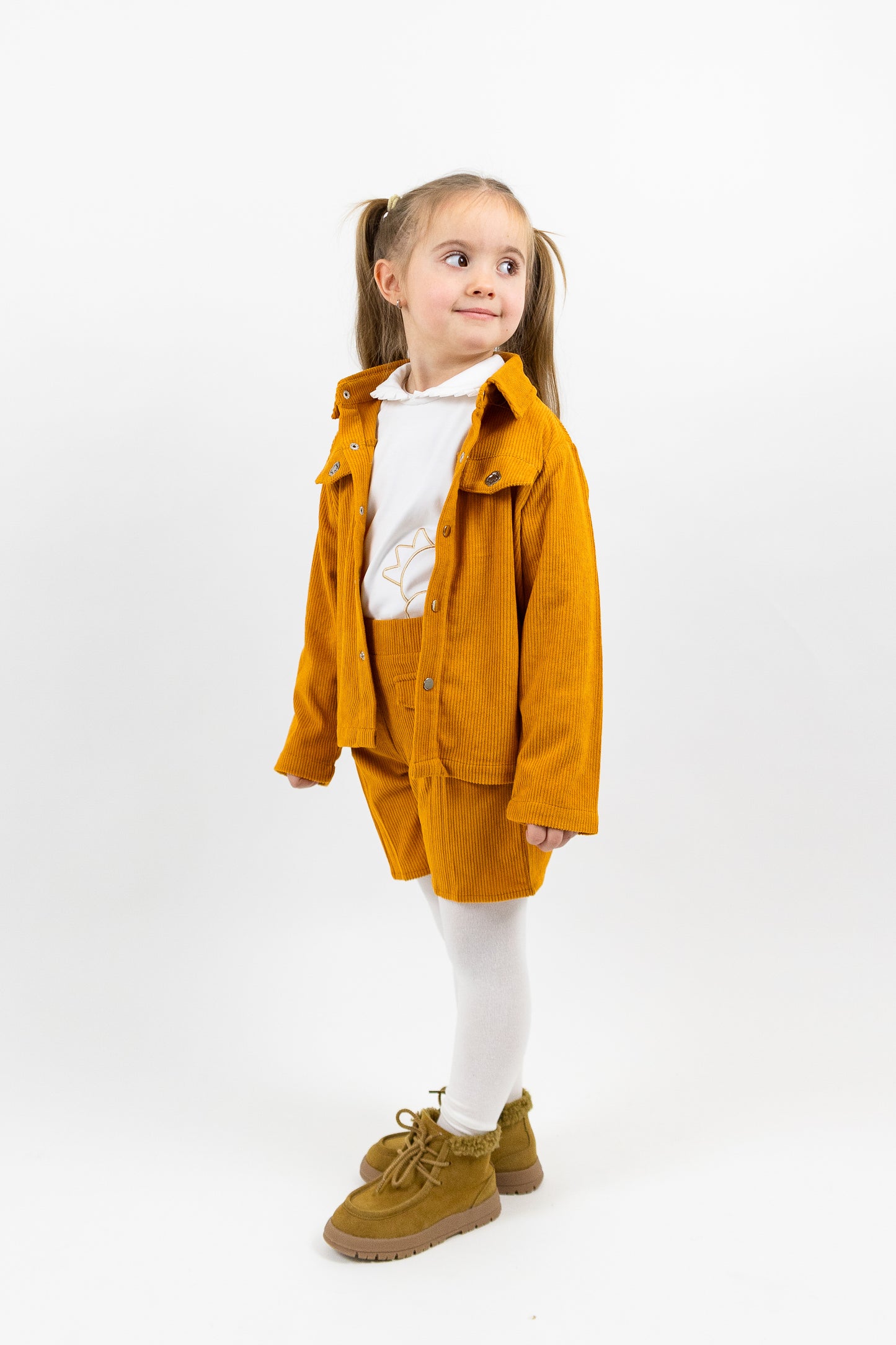 Long Sleeve Corduroy Shirt
