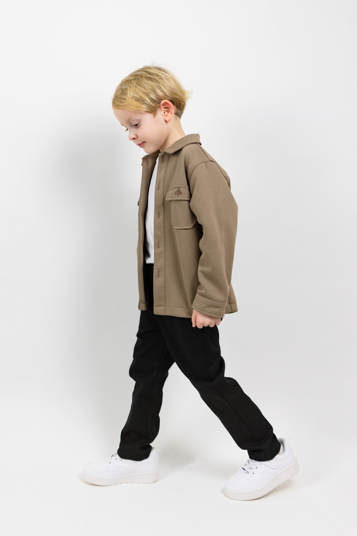 Structured Overshirt with Pockets