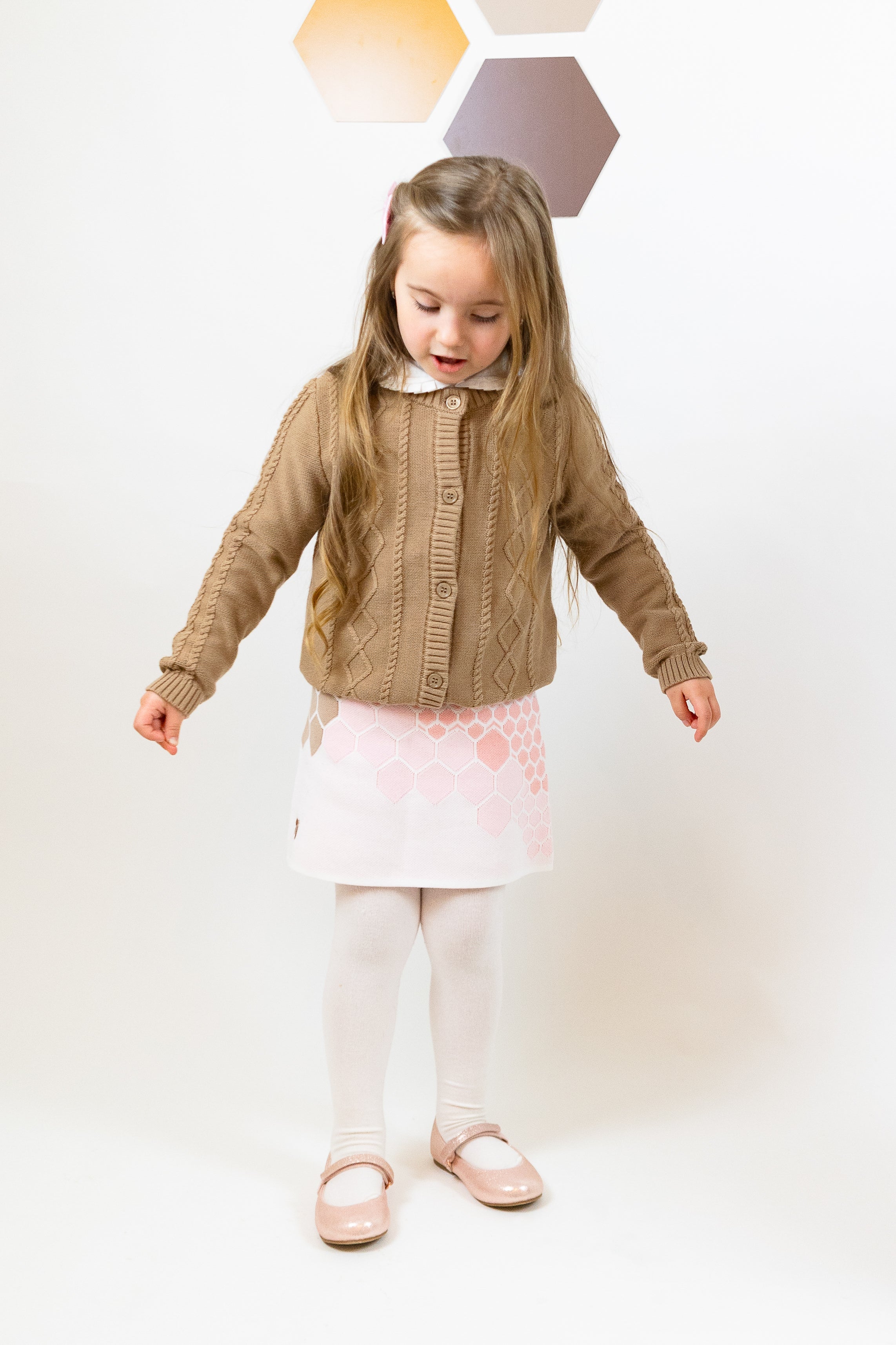 Honeycomb Soft Knitted Skirt