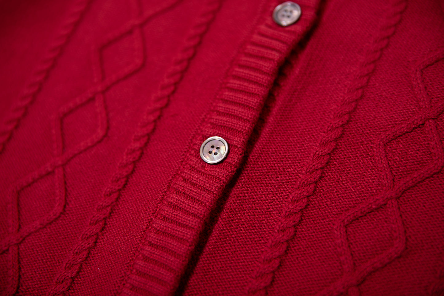 Soft Cable Knit Cardigan
