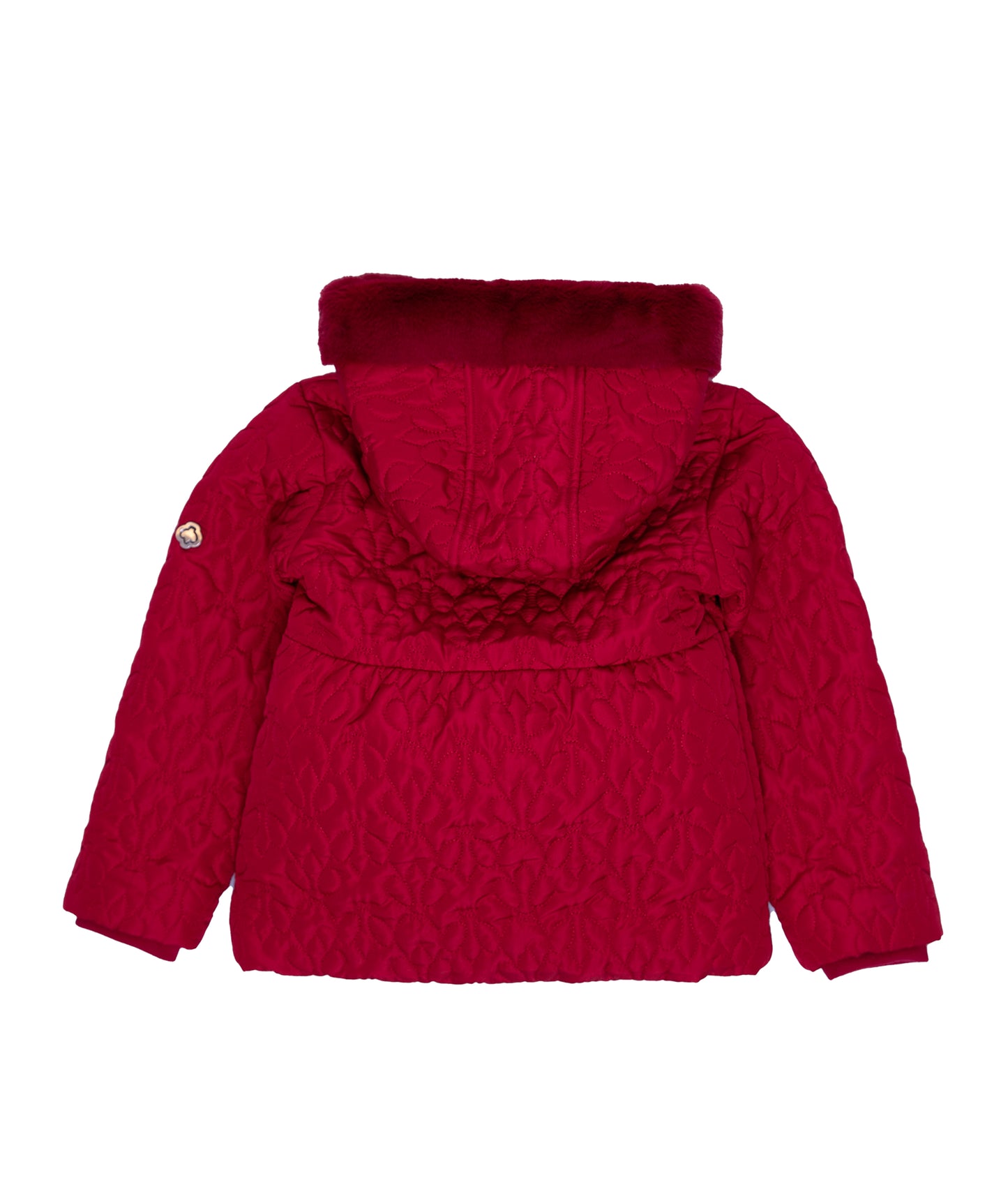 Beatrice Quilted Jacket with Faux Fur Hoodie