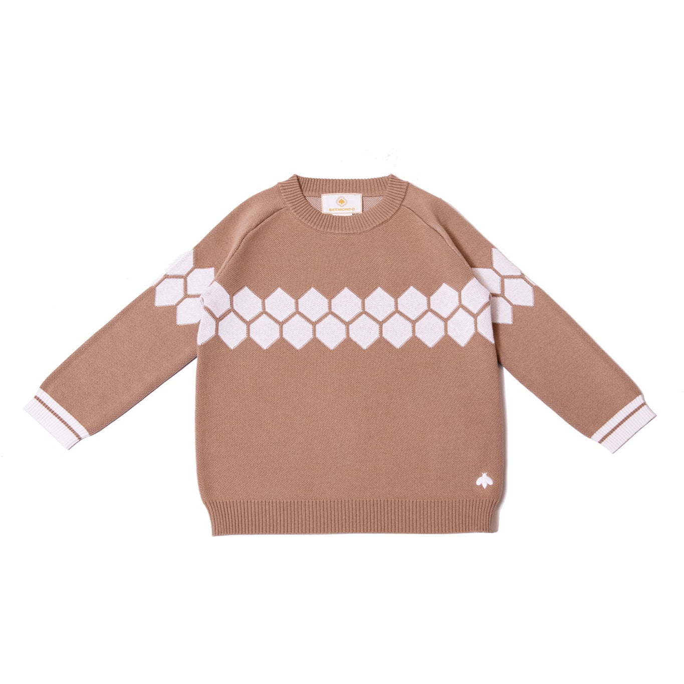 Soft Knitted Honeycomb Sweater