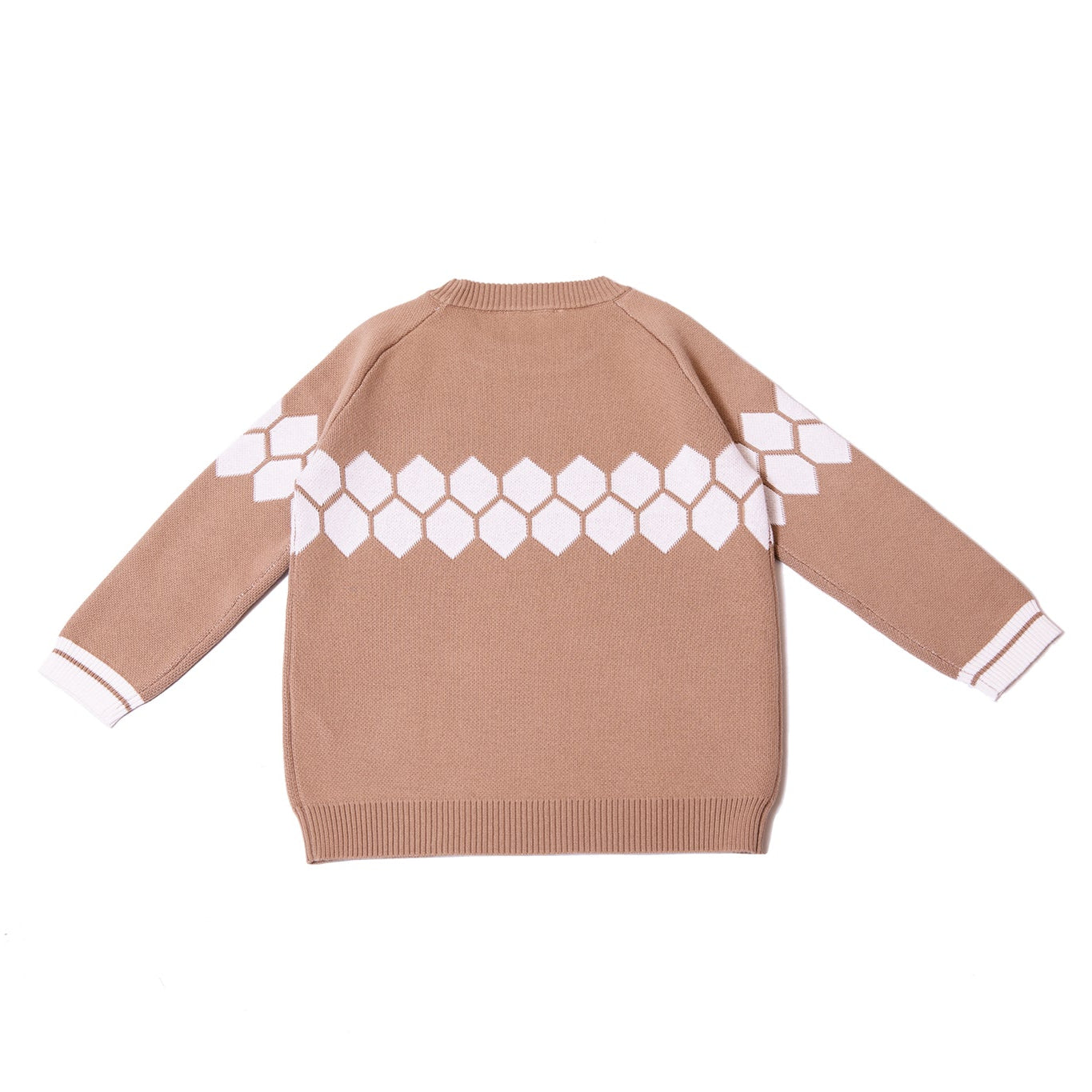 Soft Knitted Honeycomb Sweater
