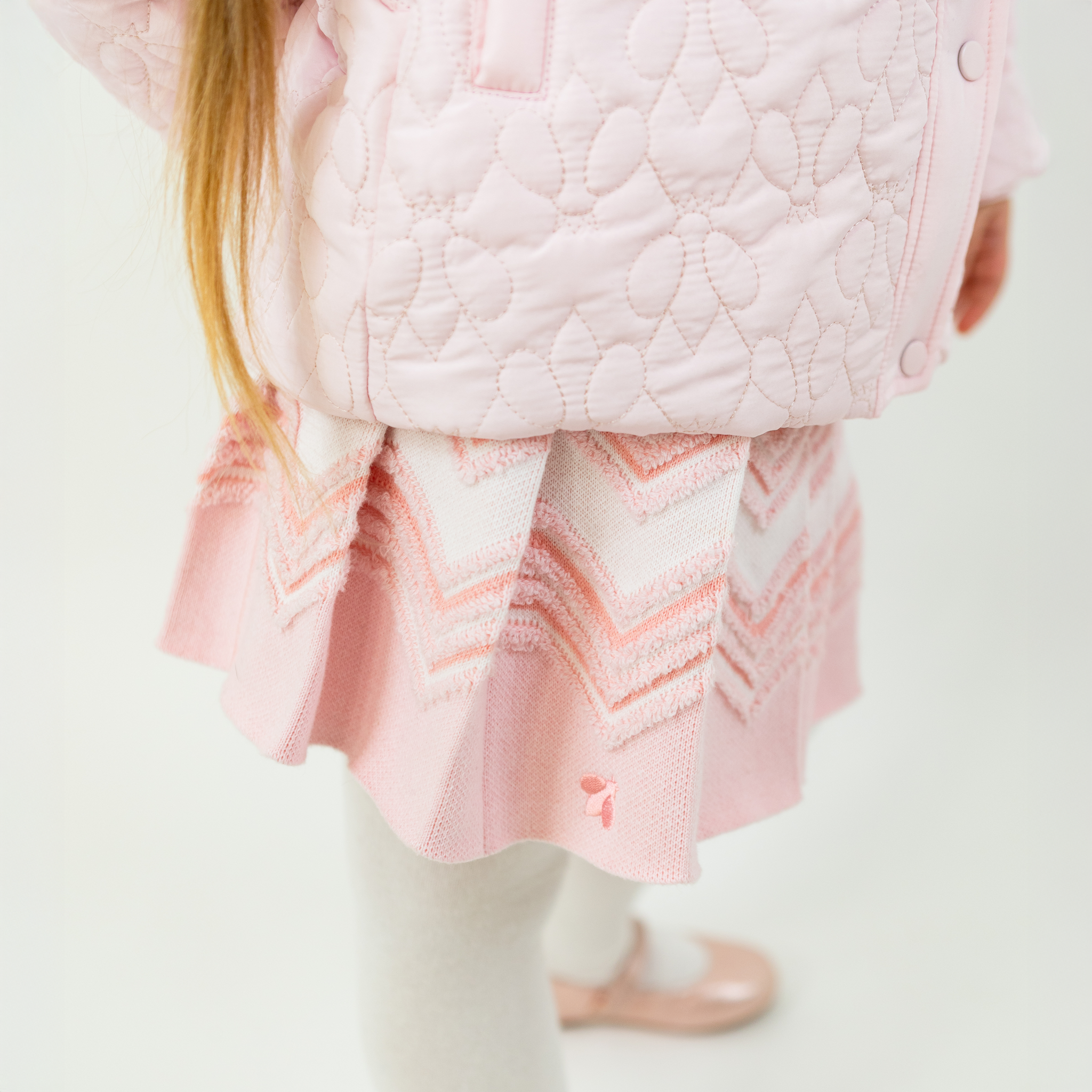 Buzz Pleated Soft Knitted Skirt