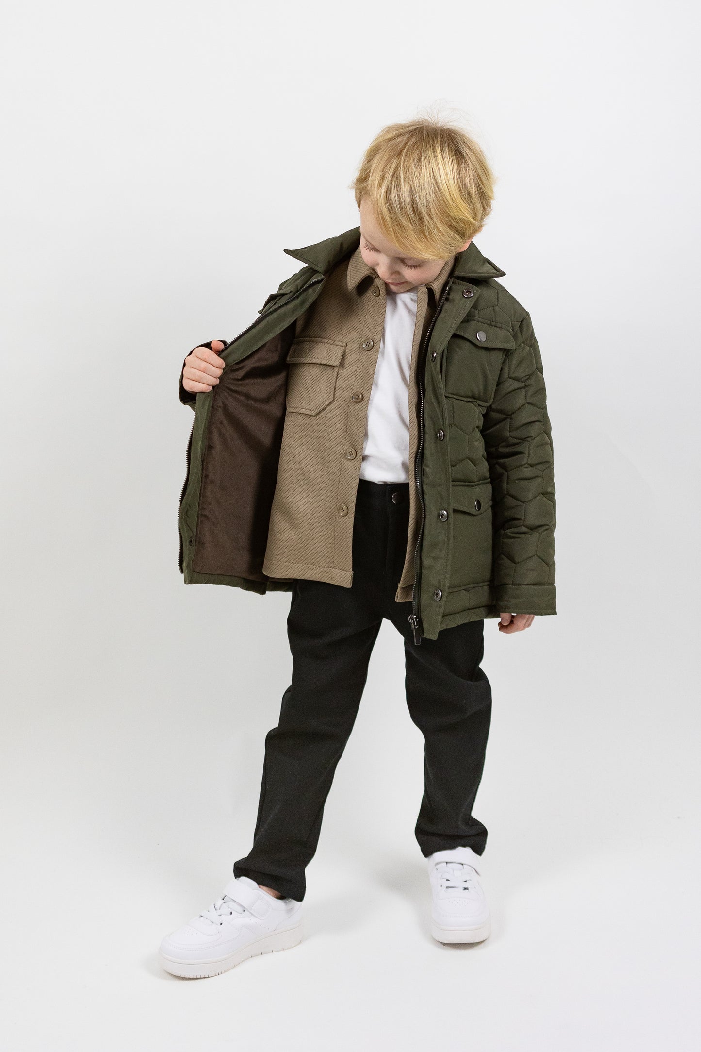 Structured Overshirt with Pockets