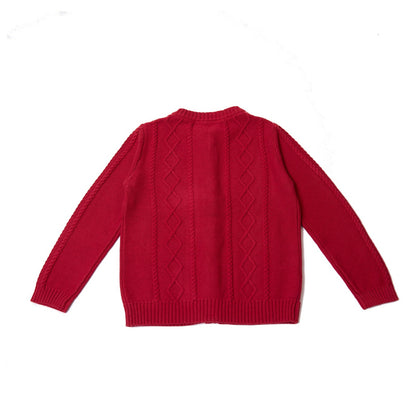 Soft Cable Knit Cardigan