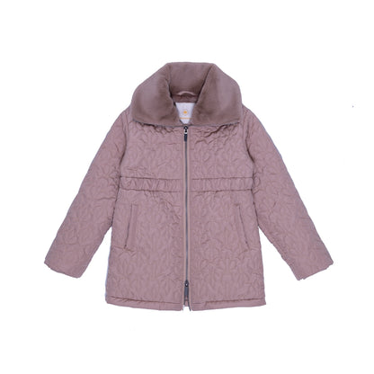 Regina Quilted Long Jacket