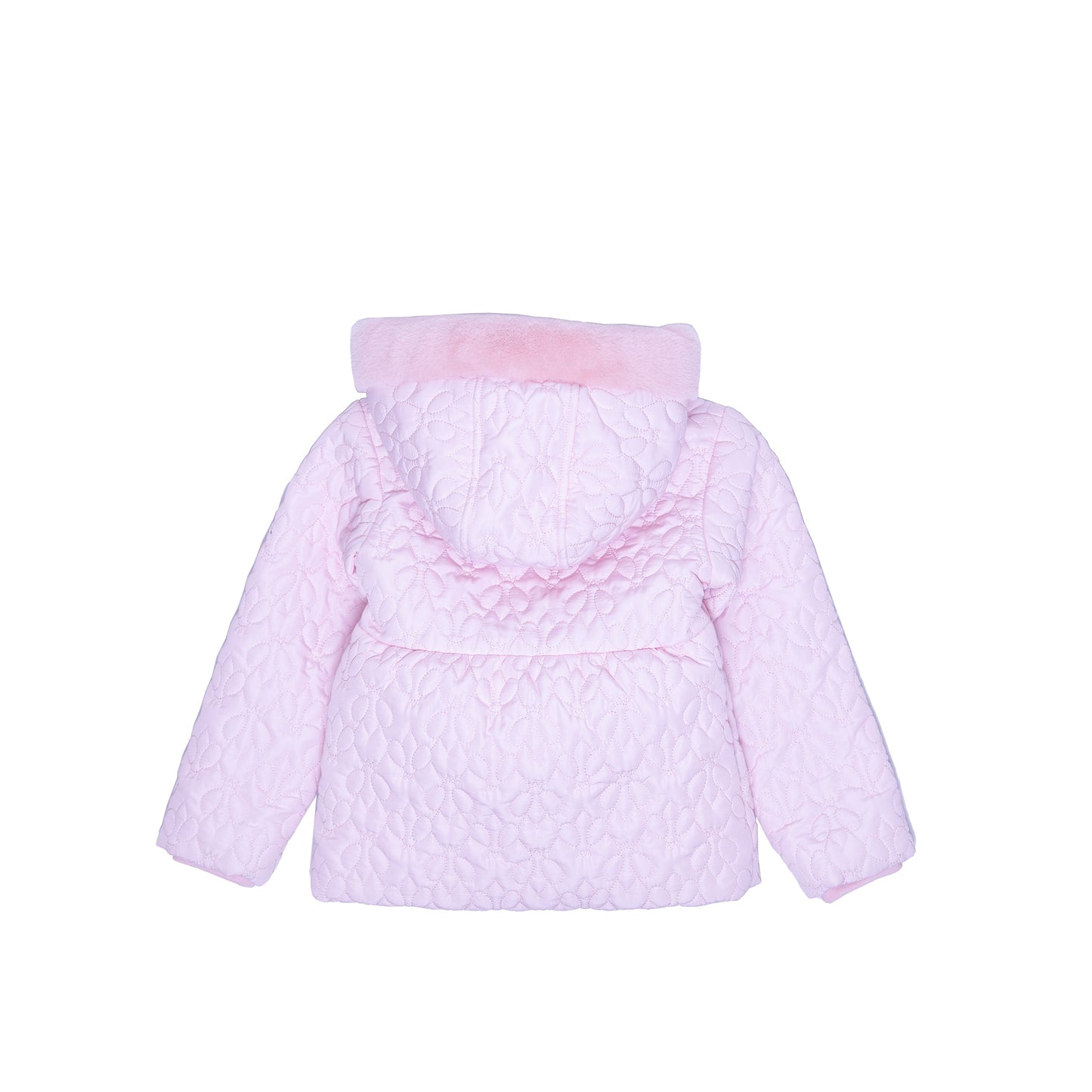 Beatrice Quilted Jacket with Faux Fur Hoodie