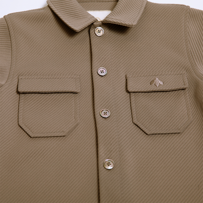Max Structured Overshirt with Pockets