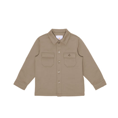 Structured Overshirt with Pockets