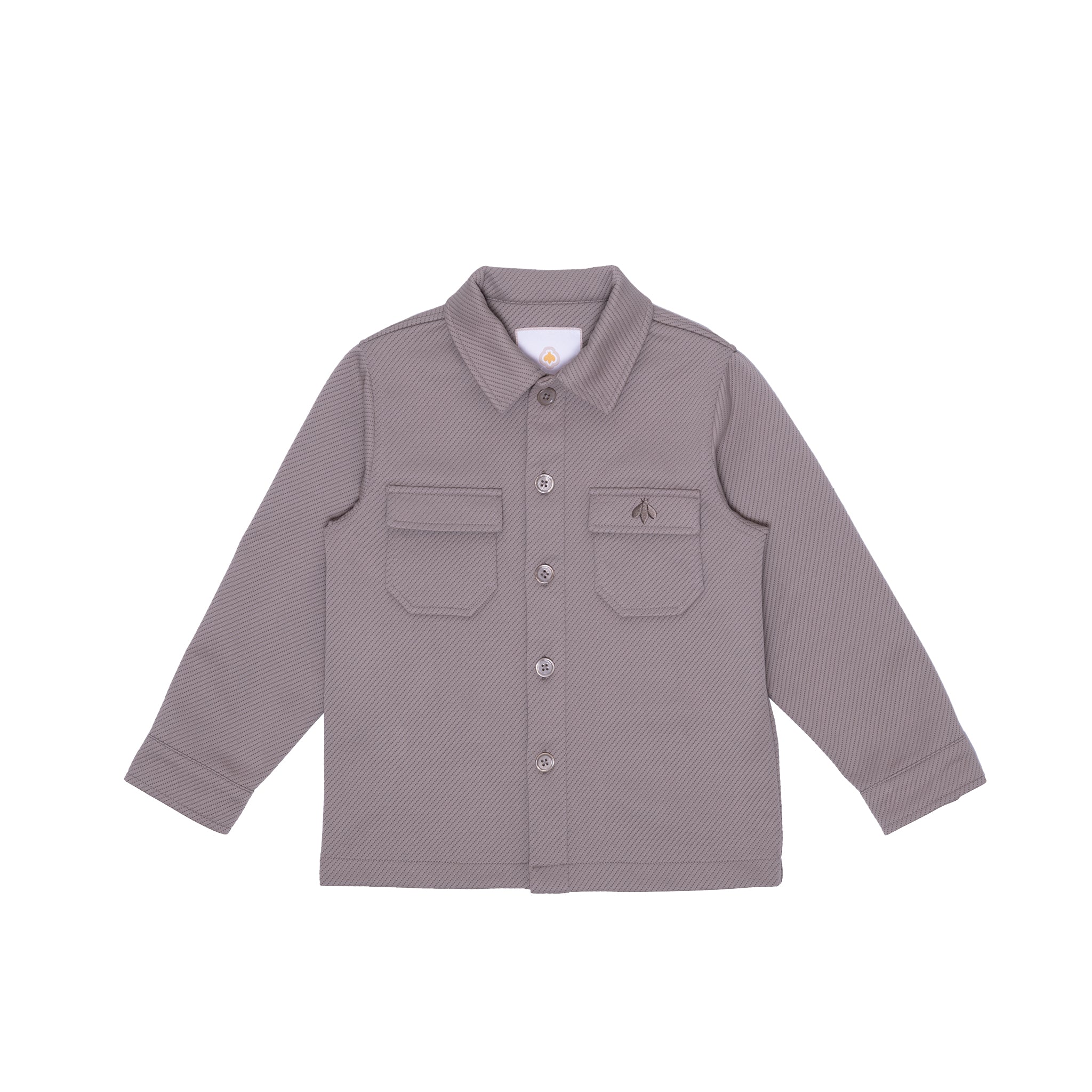 Structured Overshirt with Pockets