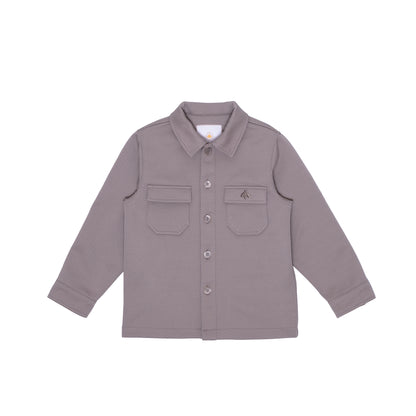 Structured Overshirt with Pockets