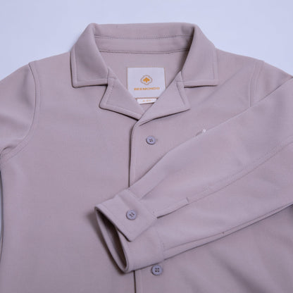 Structured Blazer Shirt