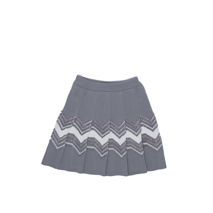 Buzz Pleated Soft Knitted Skirt