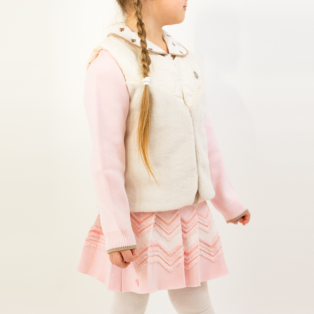 Buzz Pleated Soft Knitted Skirt