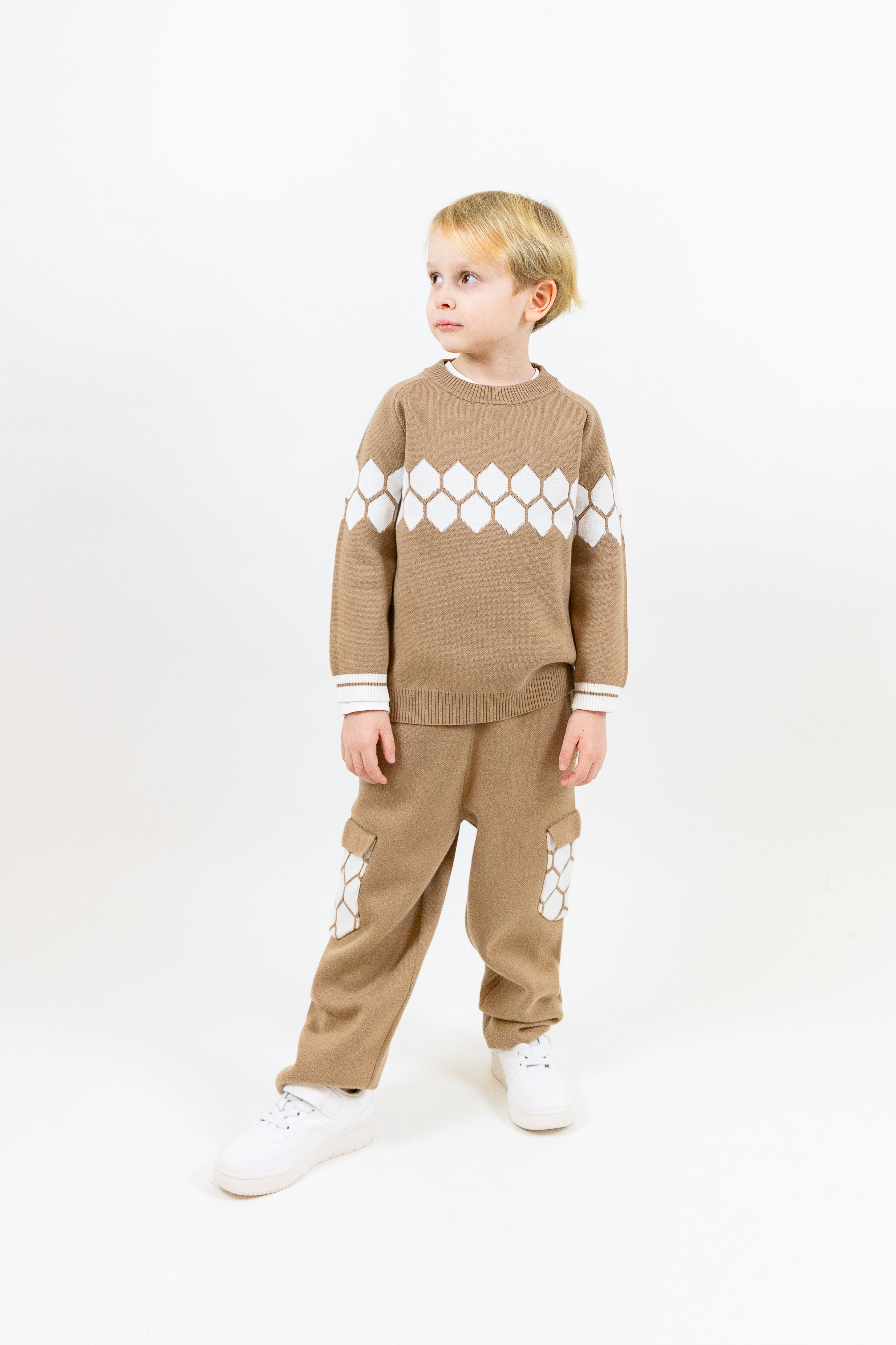 Soft Knitted Cargo Pants