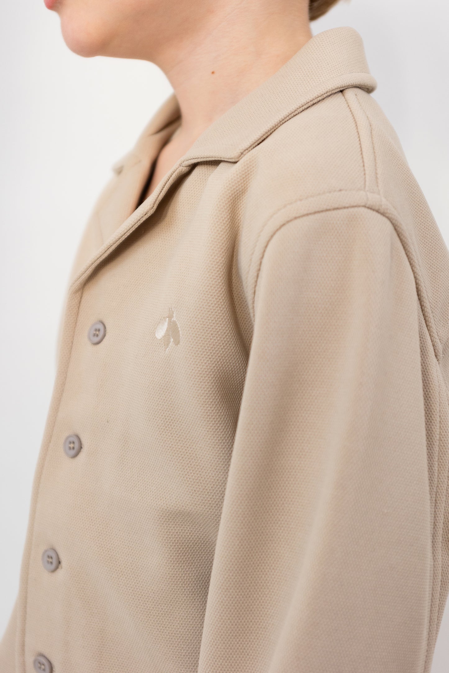 Structured Blazer Shirt