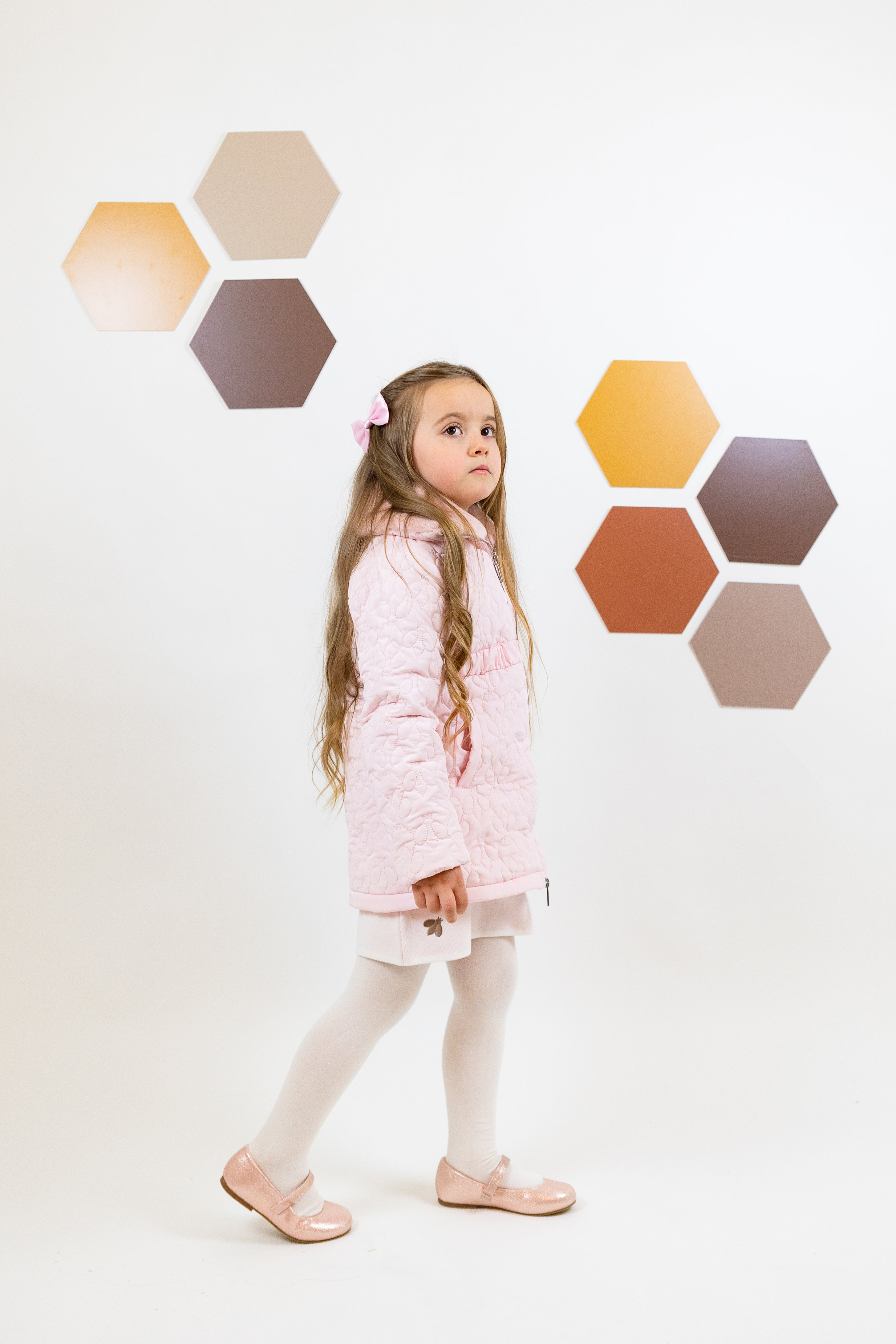 Regina Quilted Long Jacket