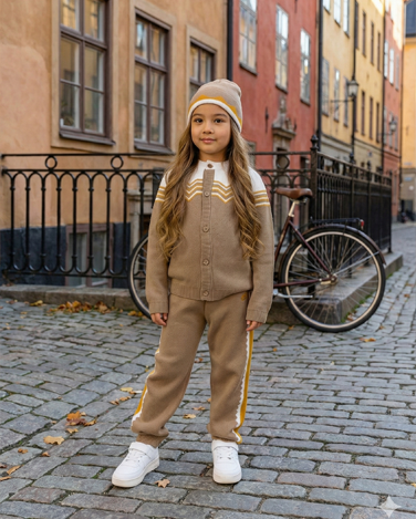 Buzz Mjuk Stickad Kofta