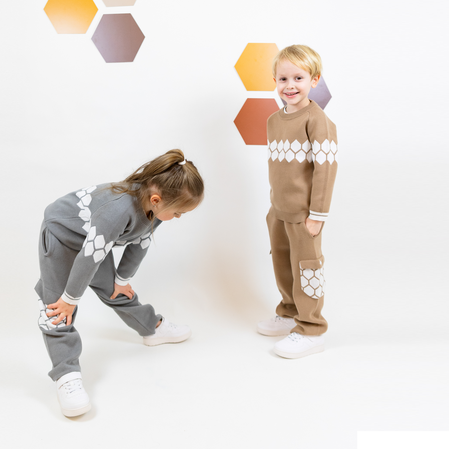 Honeycomb Soft Knitted Sweater