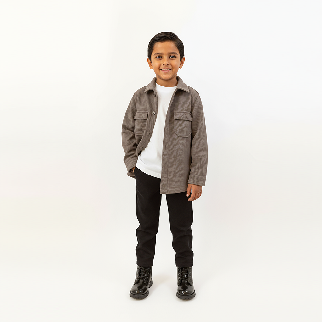 Max Structured Overshirt with Pockets