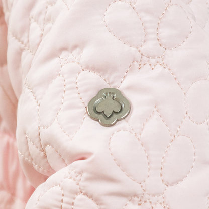 Regina Quiltat Jacka med krage i Fuskpäls